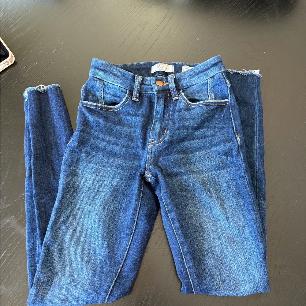 Kancan high rise deep Blue Skinny Jeans